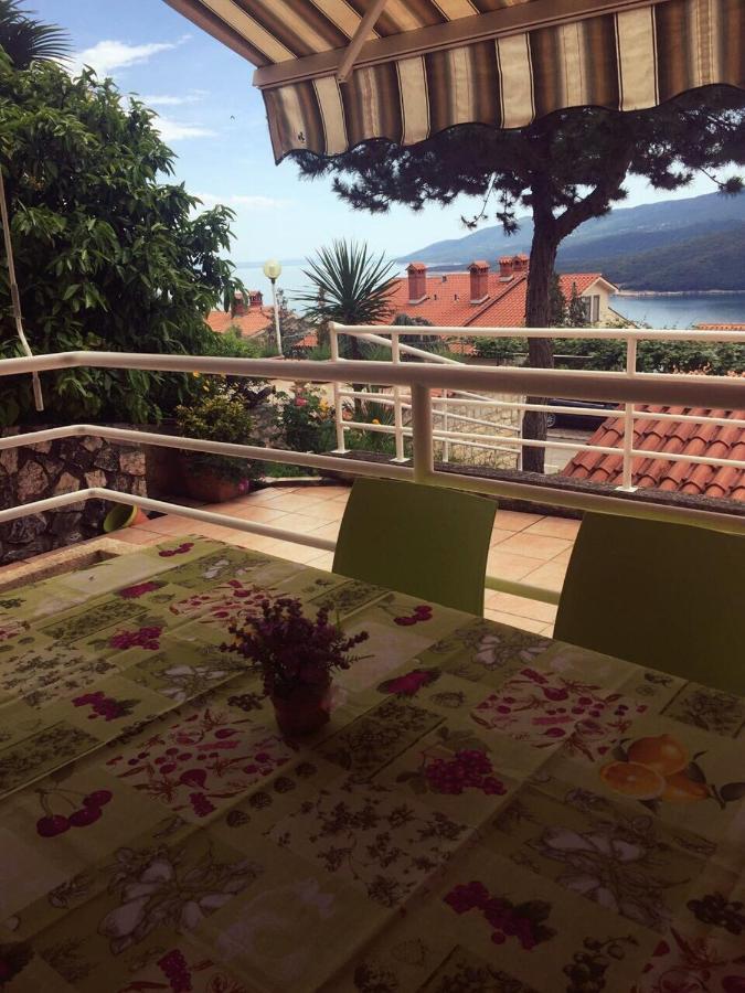 Apartment Vista Rabac Exteriör bild